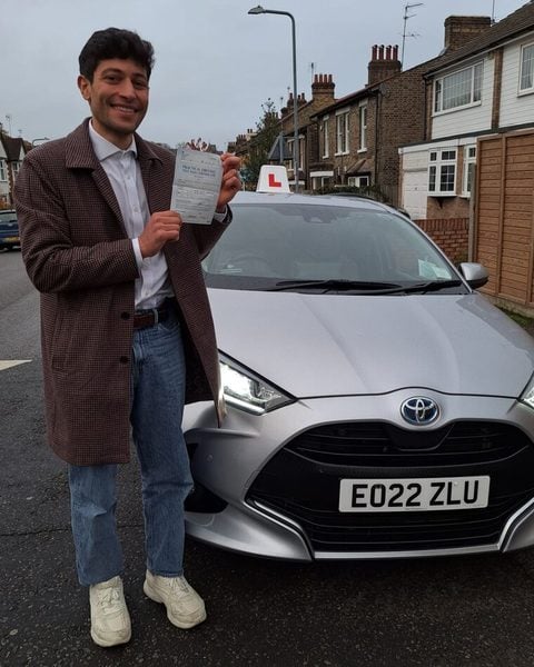 A learner who passed their driving test with Rated Driving