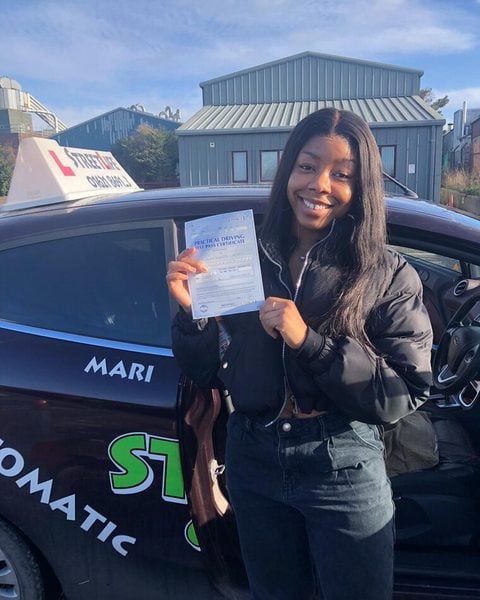 A learner who passed their driving test with Rated Driving