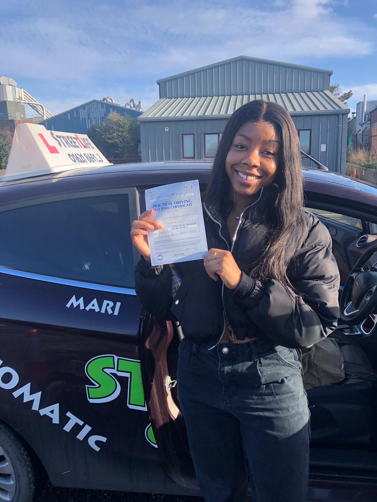 12 Rated Driving learner test pass