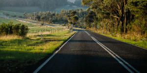 Driving on Country Roads