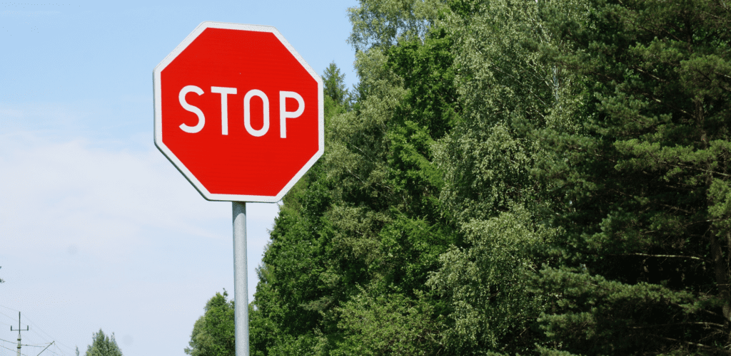 Stop sign