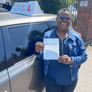 Feature Image Learner passed their driving test