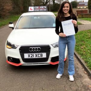 Chloe Banks Learner Pass 4 Chloe Banks learner pass