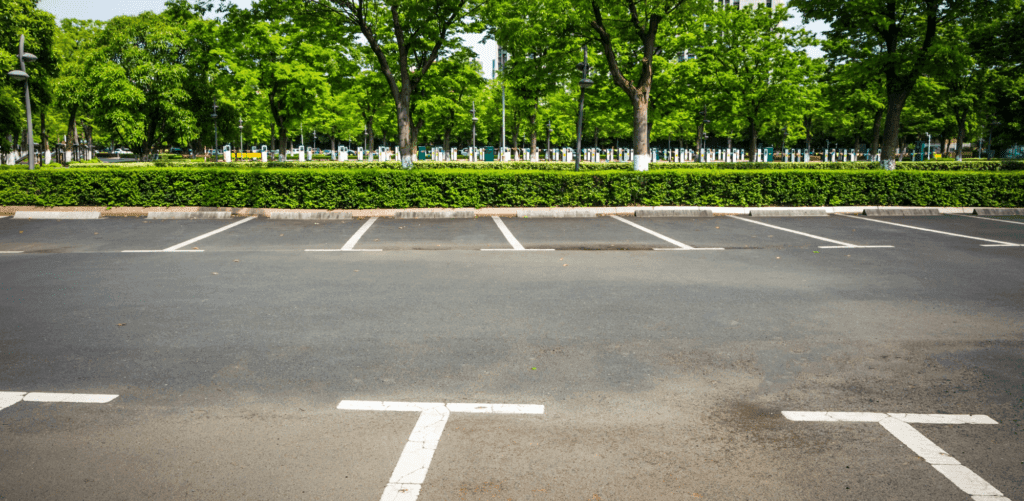 Empty car park