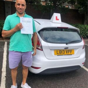 Hamed Arpanahi driving instructor