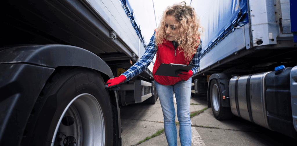 Trailer checks before setting off
