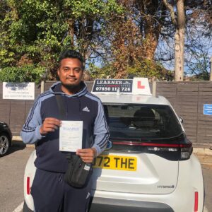 Marklange Perera learner pass