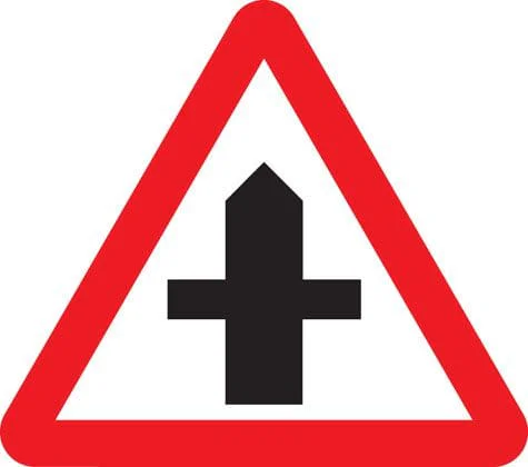 Crossroads sign