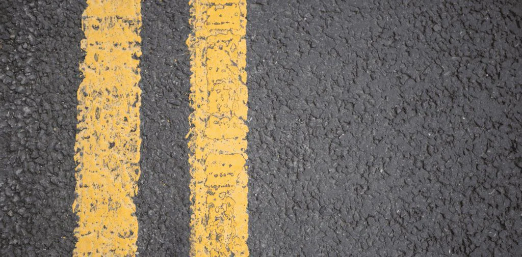 Double yellow lines