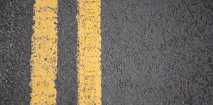 Double yellow lines