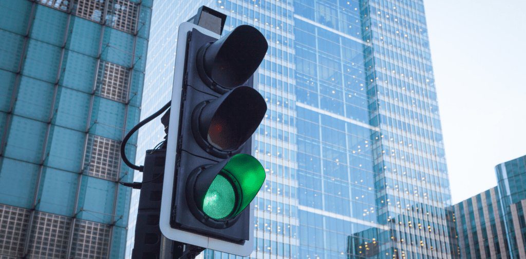 Green Traffic Light Green traffic light