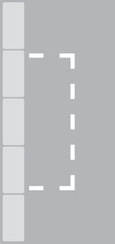 Parking bay markings