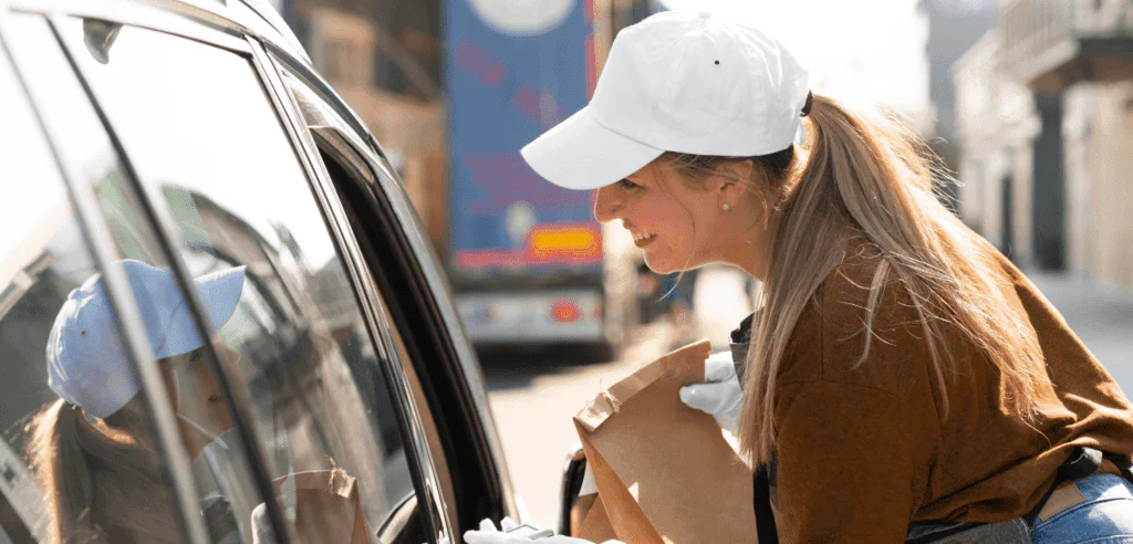 Paying with Your Phone at a Drive-Through