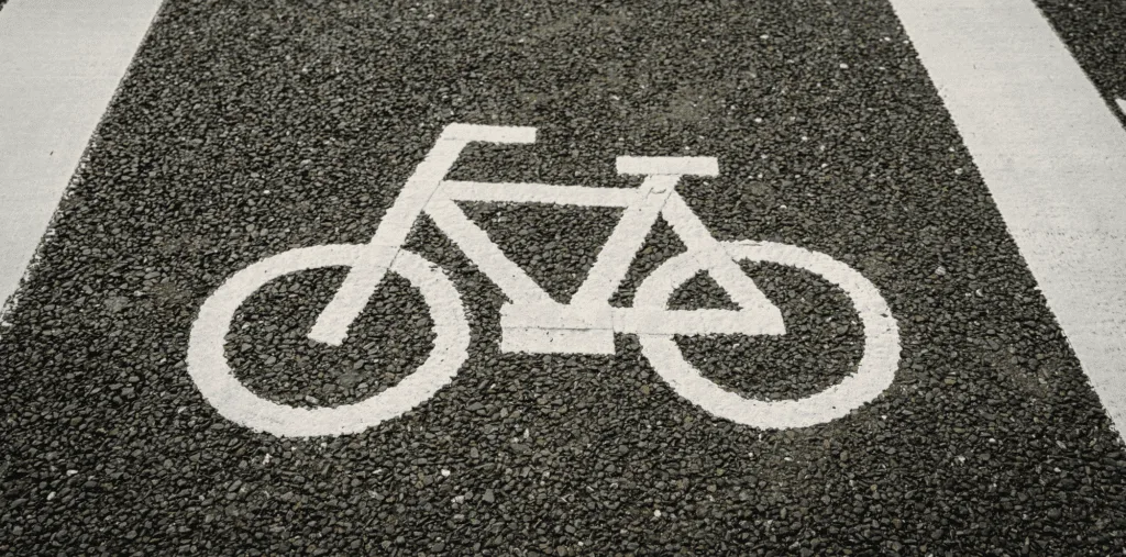 Straying into Cycle Lanes