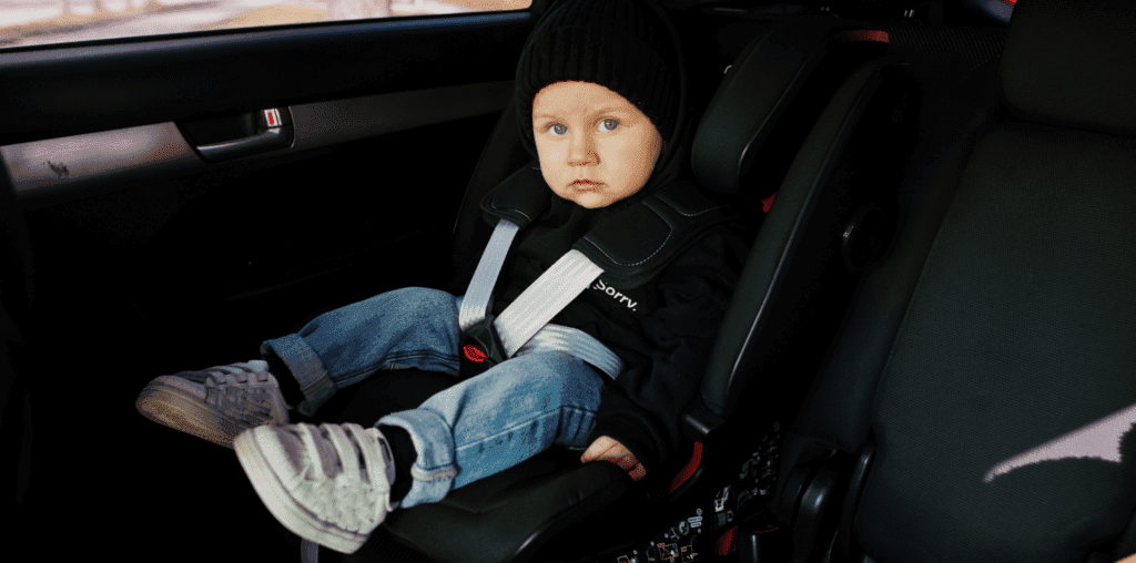 Child seat based on height