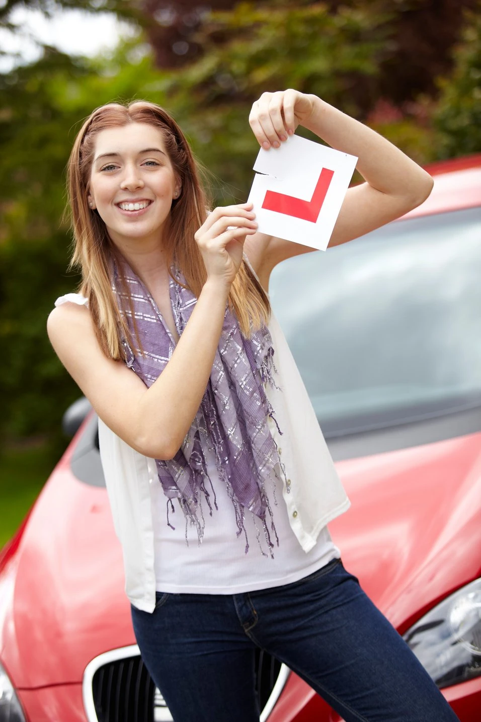 Rated Driving instructor with a learner driver during a lesson